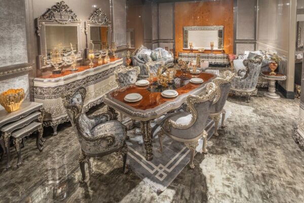 Armani Klasik Yemek Odası Takımı