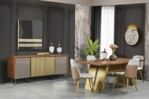 Cavalli Modern Yemek Odası Takımı