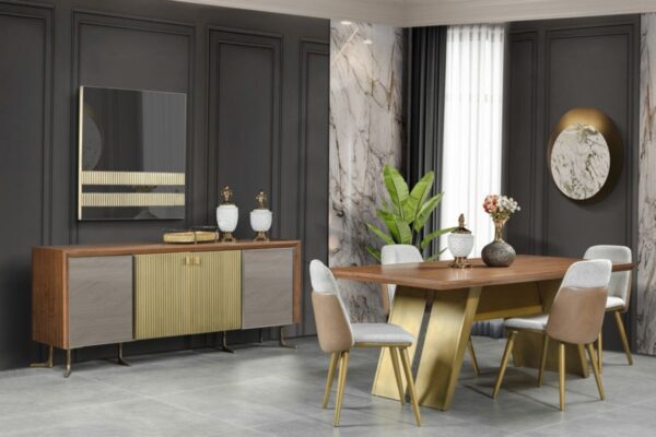 Cavalli Modern Yemek Odası Takımı